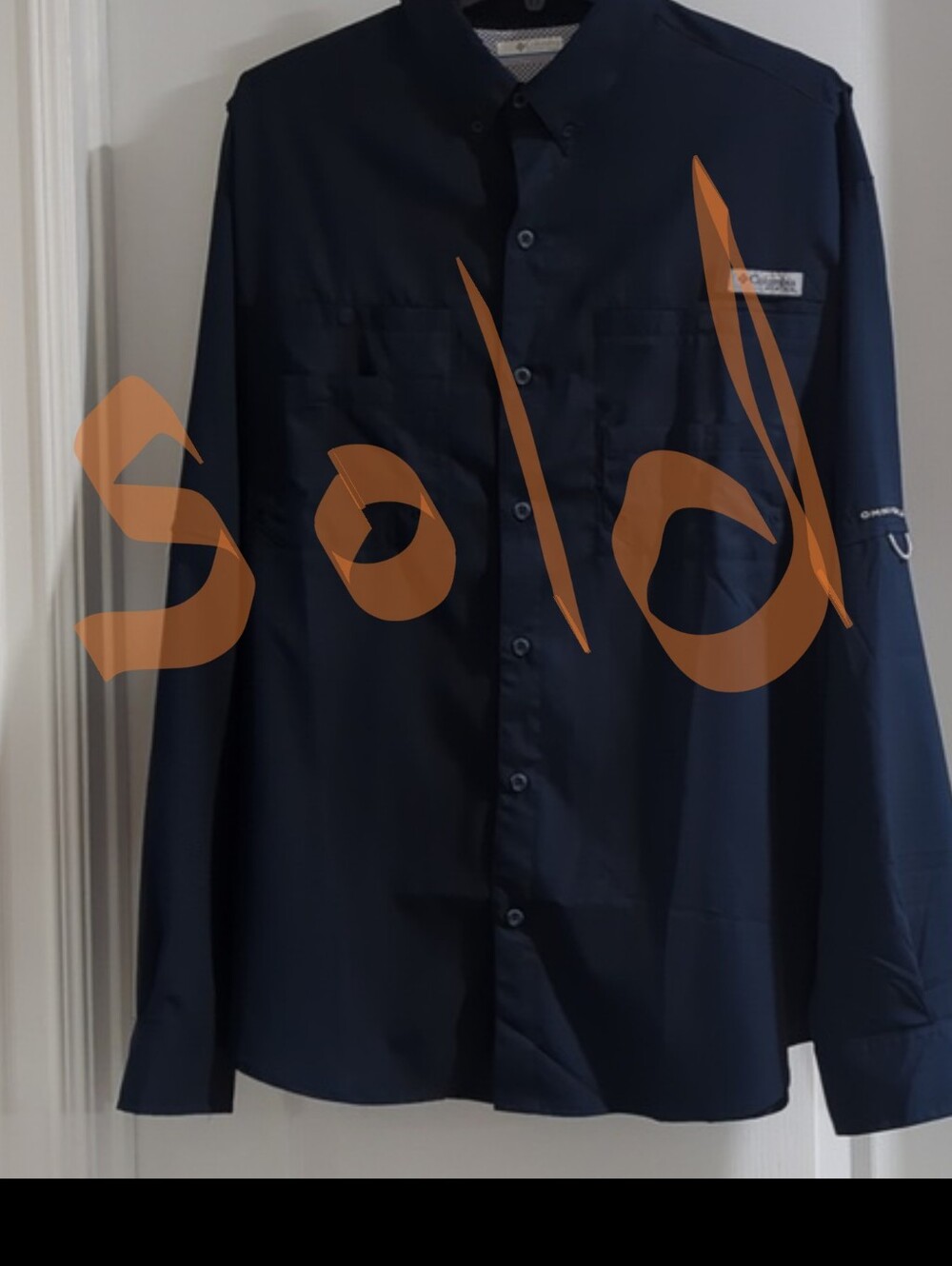 Columbia men's large shirt pfg